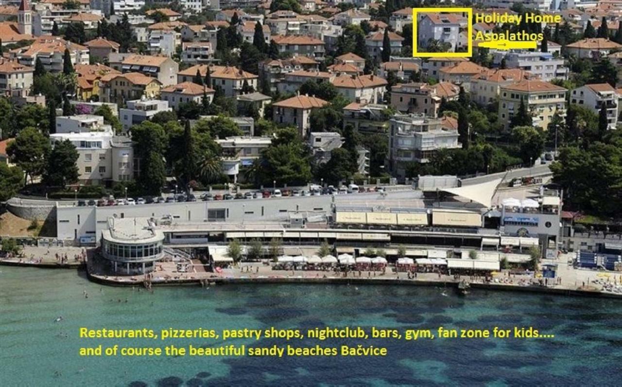 Holiday Home Aspalathos - With Free Parking, Near The Beach, A Few Minutes' Walking Distance To The Unesco Palace Split Bagian luar foto